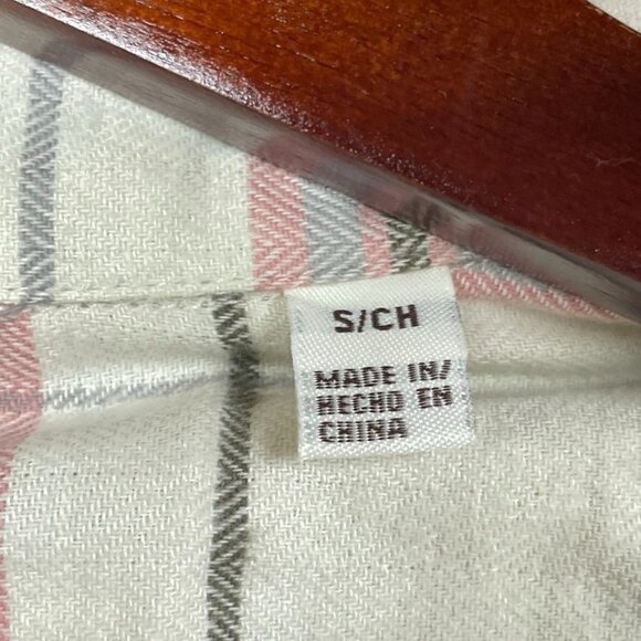 Weatherproof Vintage Women's S Flannel Shirt Button Down a1633 - Picture 8 of 11